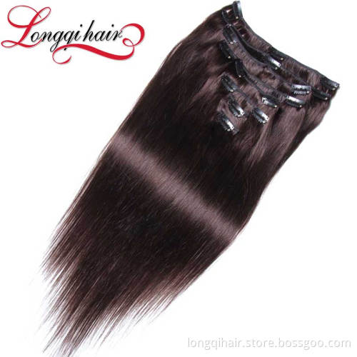 Fashionable India Clip-In Hair Extension;Wholesale Price Hair Extension